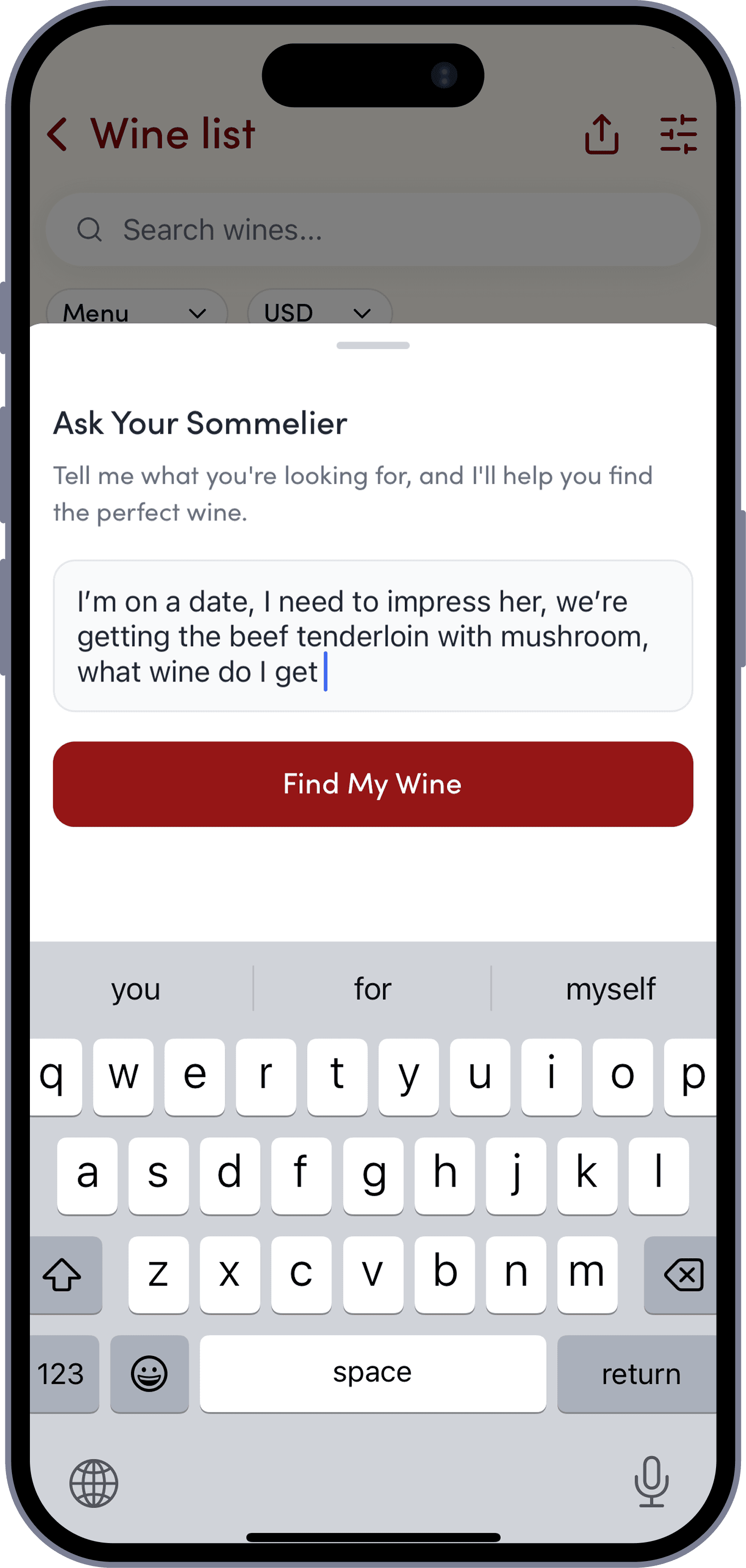 WineFind App Demo